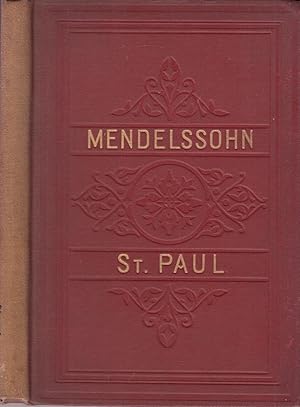 Saint Paul, An Oratorio In Vocal Score