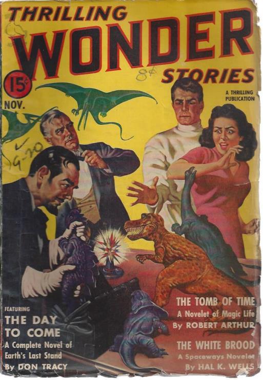 Image for Thrilling Wonder Stories, November 1940