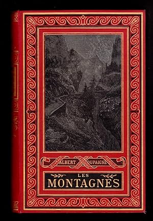 Les montagnes. Sept cartes en couleur hors texte dessinées par Dumas-Vorzet et gravées par Erhard...