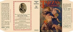 Tarzan The Terrible (facsimile dust jacket for the first Grosset & Dunlap Book edition-JACKET ONL...