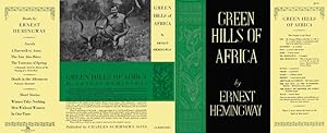 GREEN HILLS OF AFRICA (facsimile dust jacket for the first edition book: NO BOOK)
