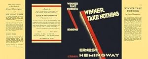 Winner Take Nothing (facsimile dust jacket for the first edition book: NO BOOK)