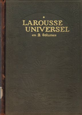 Larousse Universel en 2 Volumes - Nouveau Dictionnaire Encyclopedique [komplett - 2 Bände]