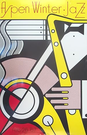 Roy Lichtenstein-Aspen Jazz-1967 Serigraph