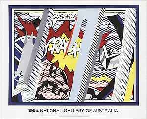 Roy Lichtenstein-Reflections on Crash-2013 Poster