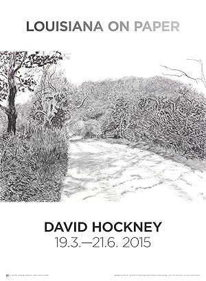 David Hockney-Woldgate, 6-7 May from The Arrival of Spring in 2013-2015 Poster