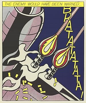 Roy Lichtenstein-The Enemy Would Have Been Warned (Panel 2)-Poster