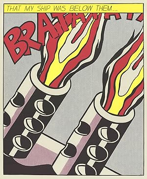 Roy Lichtenstein-That My Ship Was Below Them (Panel 3)-Poster