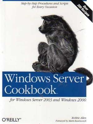 Windows Server Cookbook for Windows Server 2003 and Windows 2000