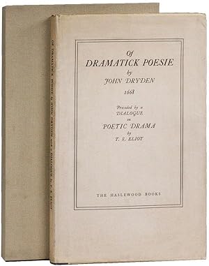 an essay of dramatick poesie an essay of dramatick poesie