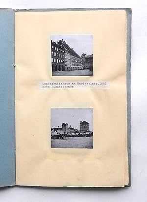 Fotografien von München um 1861. Album mit montierten Fotografien aus der Sammlung von Karl Spengler