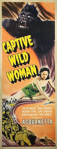 CAPTIVE WILD WOMAN (1943)