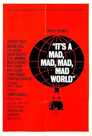 IT'S A MAD, MAD, MAD, MAD WORLD / ART BY SAUL BASS (1963)