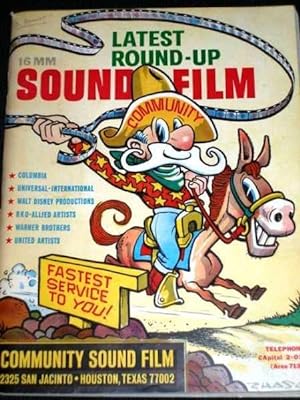 Latest Round-Up: 16MM Sound Film Catalog