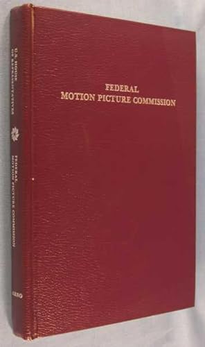 Federal Motion Picture Commission: Hearings 1916 (Aspects of Film Series)