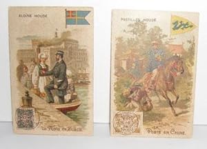 Postcards for Sweden and China.