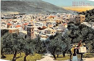 Nablus and Mt Ebal