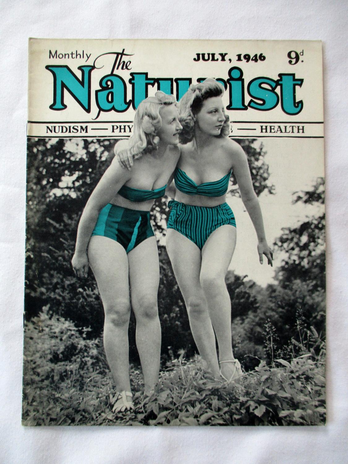 Vintage Nudist Jung Und Frei