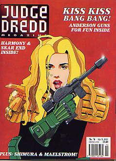 JUDGE DREDD MEGAZINE VOLUME 2 NO 76(MARCH 31 1995)