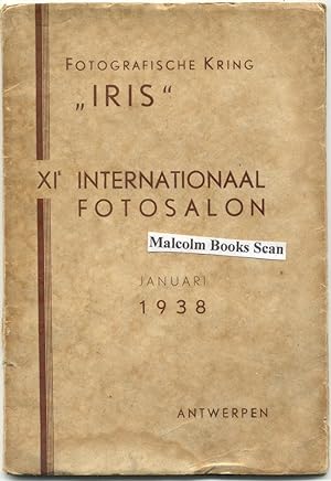 Fotografische Kring "Iris" XI E Internationaal Fhotosalon Januari 1938