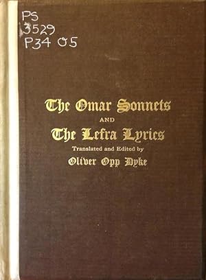 The Omar Sonnets (A New Sonnet Form) and The Lefra Lyrics