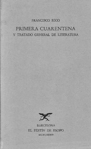 Primera Cuarantena y tratado general de literatura