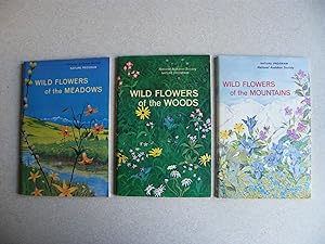 Wild Flowers Of: The Meadows. Woods. Mountains. 3 Books