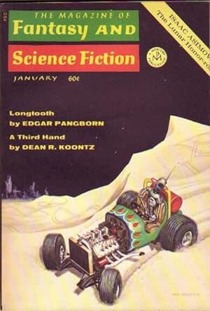 The Magazine of Fantasy and Science Fiction January 1970 .A Third Hand, Car Sinister, Longtooth, ...