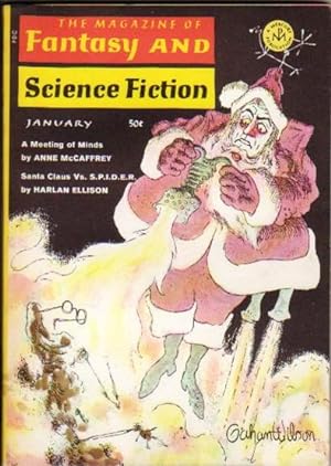 The Magazine of Fantasy and Science Fiction January 1969 .Santa Claus vs. S. P. I. D. E. R., A Me...