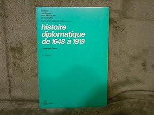 Histoire diplomatique de 1648 à 1919 (Études politiques, économiques et sociales)