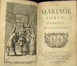 Les oeuvres de Monsieur Molière. Nouvelle édition. Corrigée, & augmentée des oeuvres posthumes, &...