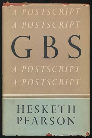 G. B. S.: A Postscript