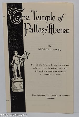 The Temple of Pallas-Athenae [publicity brochure]