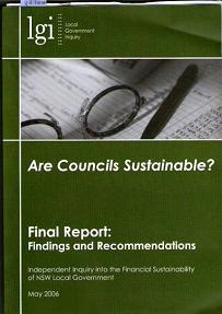 Are Councils Sustainable? Final Report : Findings And Recommendations