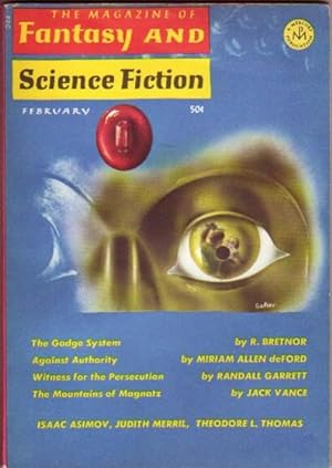 The Magazine Of Fantasy And Science Fiction February 1966 ---The Mountains of Magnatz (Cugel the ...