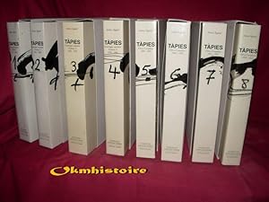Antoni TÀPIES - Catalogue raisonné ----------- Série complète : 8 volumes /8 ---------- [ Texte e...
