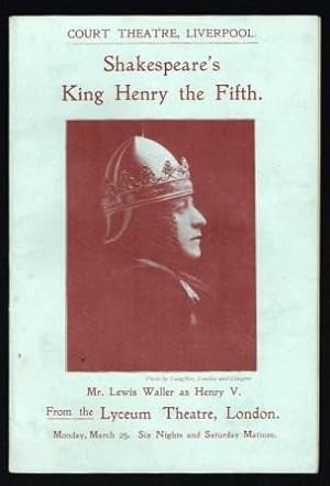 Shakespeare's Henry V; An Account and an Estimate