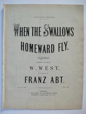 When the Swallows Homeward Fly