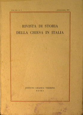 Rivista di storia della chiesa in Italia