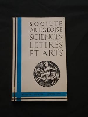 Société Ariègeoise. Science Lettres et Arts. Vol. 29