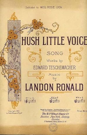 HUSH LITTLE VOICE, Song, No. 2 in D.
