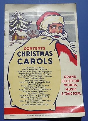 Christmas Carols - Grand Selection Words, Music & Tonic Solfa - Sheet Music