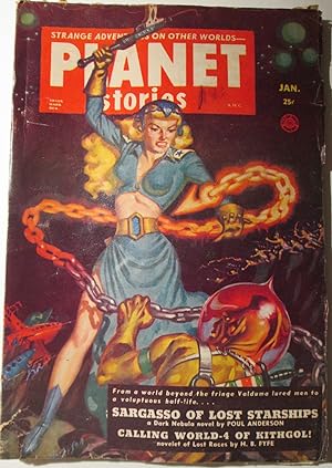 Planet Stories. January, 1952. Vol. 5 No. 4