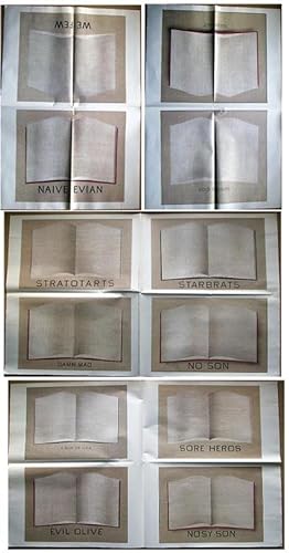 Ed Ruscha "Recent Paintings of Open books" #37 (a Periodical with Original Art)