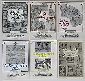 Les Rues de Rennes en 1900 par la Carte Postale [ Complet des 5 Volumes ]