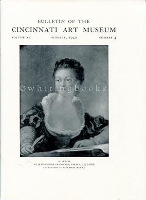 Bulletin of the Cincinnati Art Museum, Volume XI, Number 4, October 1940