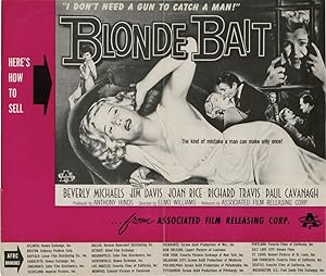 Blonde Bait (Original pressbook for the 1956 film)