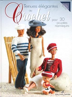 Poupées Mannequins Au Crochet , 30 Tenues Élégantes