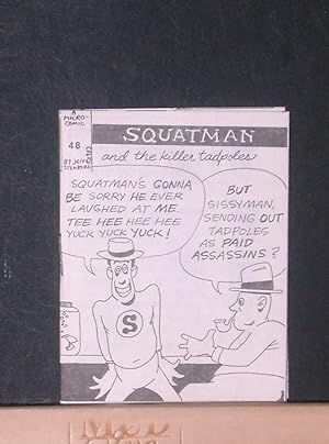Squatman and the Killer Tadpoles (Micro-Comic #48)