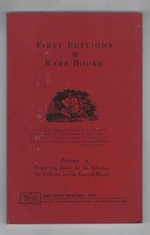First Editions and Rare Books Catalogue 29, February 1973